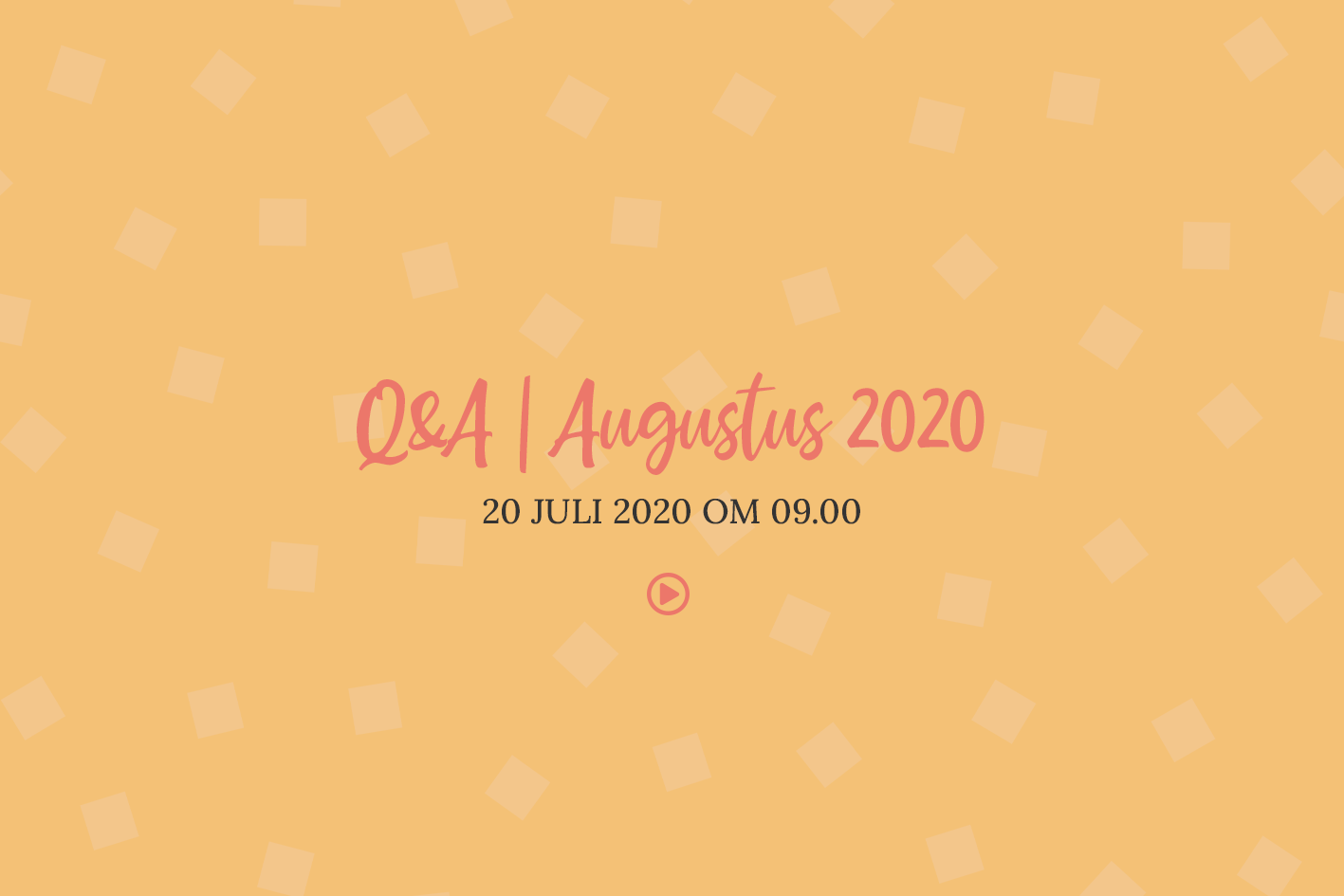 Q&A augustus 2020