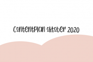 contentplan oktober 2020